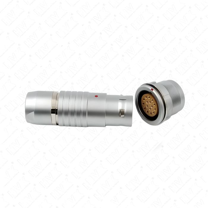 推拉自鎖連接器